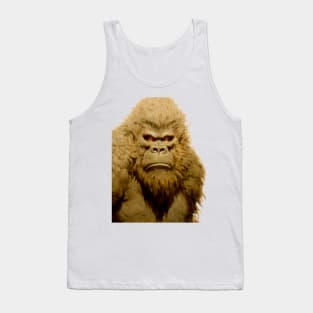 Sasquatch: Sasquatch Are Real on a light (knocked out) Background Tank Top